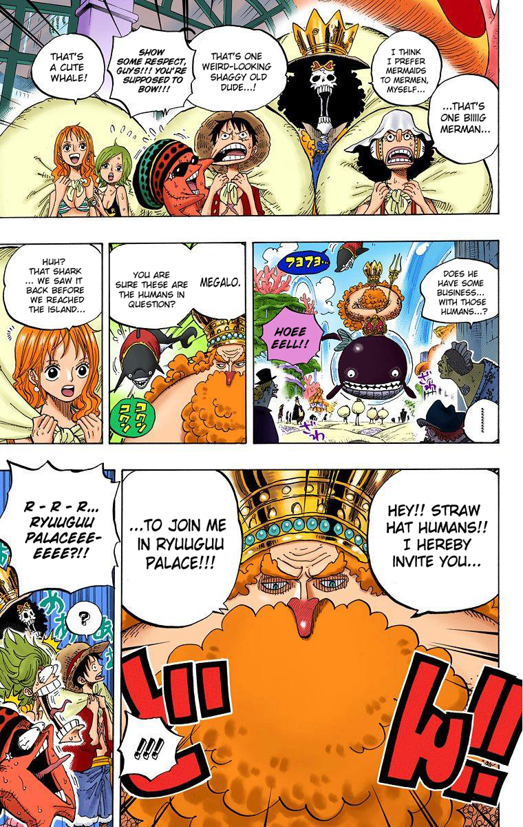 Halaman dari One Piece (Official Colored) Chapter 611