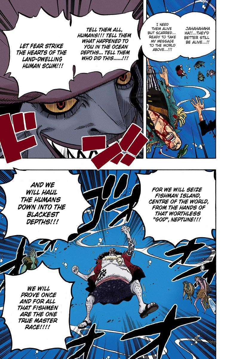 Halaman dari One Piece (Official Colored) Chapter 611
