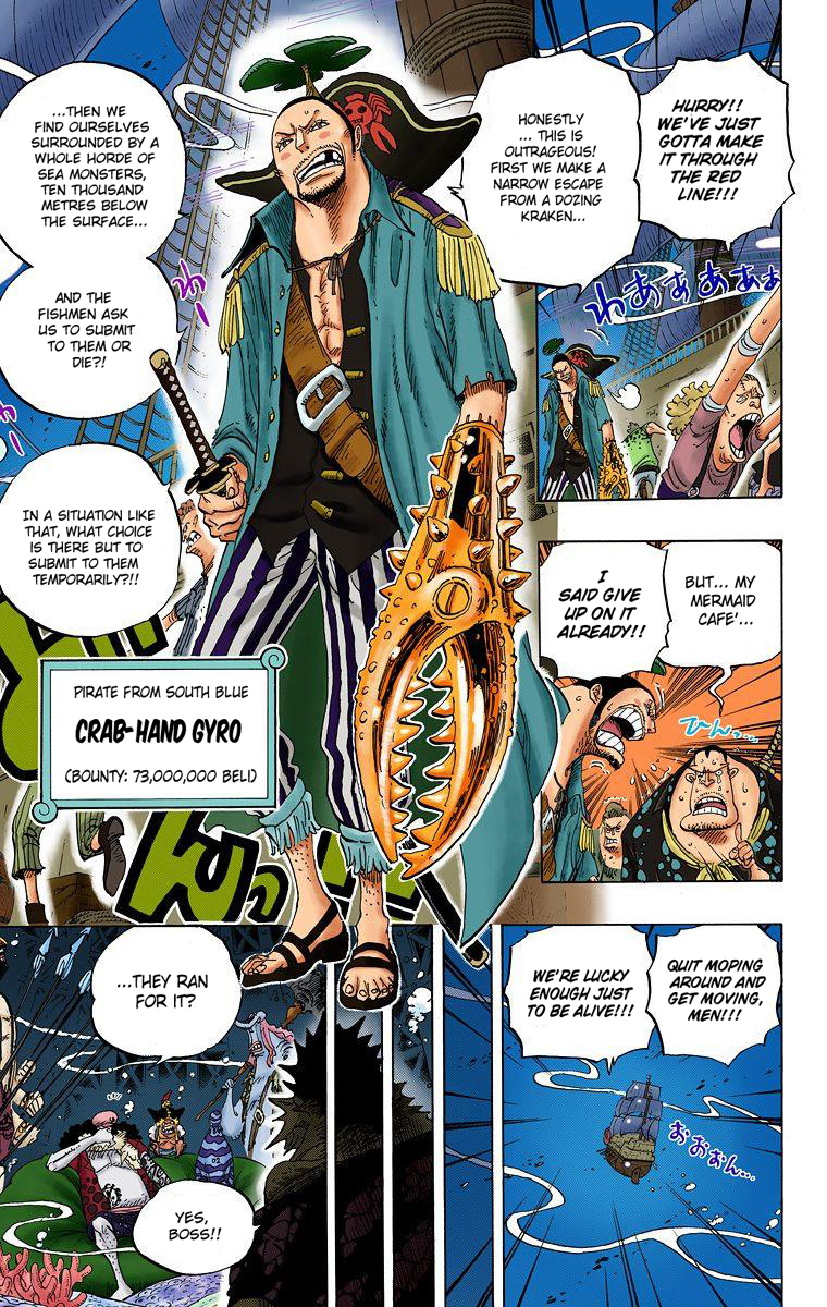 Halaman dari One Piece (Official Colored) Chapter 611