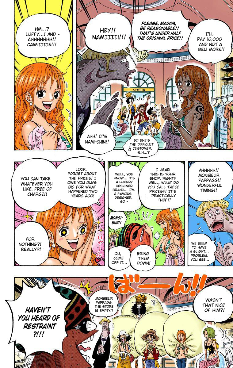 Halaman dari One Piece (Official Colored) Chapter 611