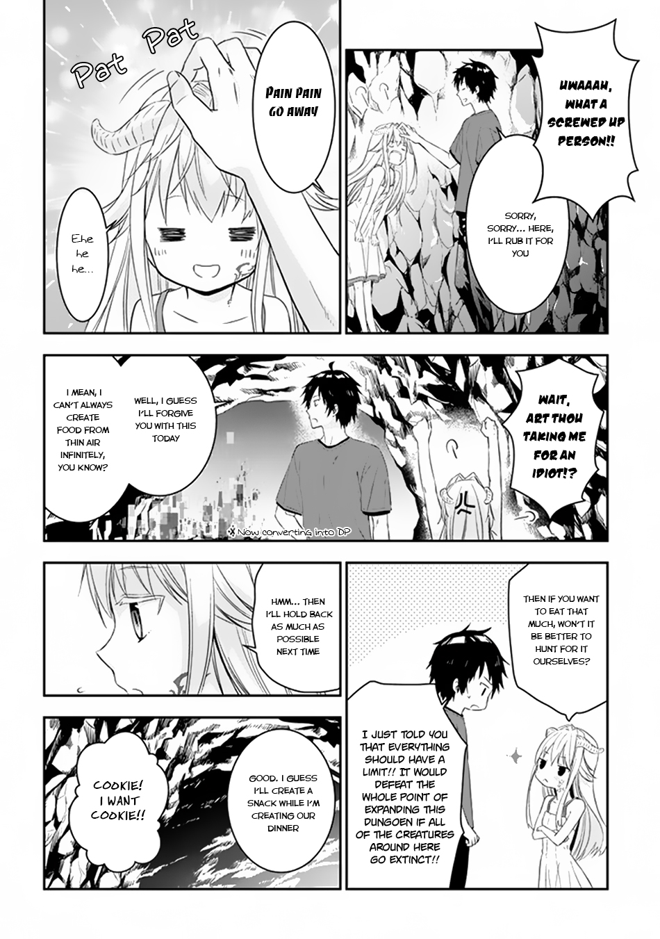 Halaman dari Maou ni Natta node, Dungeon Tsukutte Jingai Musume to Honobono Suru Chapter 4.1
