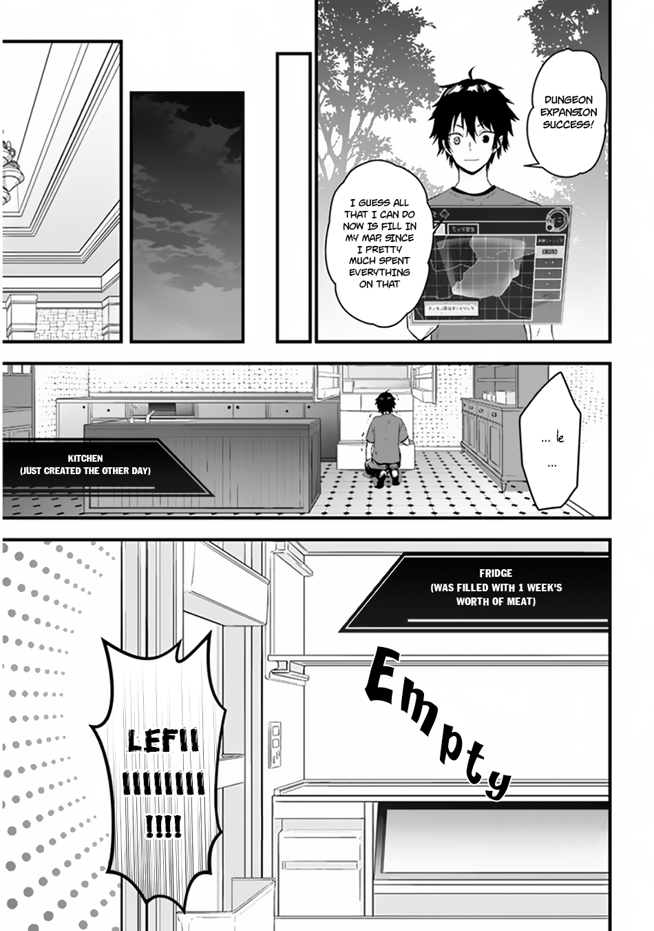 Halaman dari Maou ni Natta node, Dungeon Tsukutte Jingai Musume to Honobono Suru Chapter 4.1