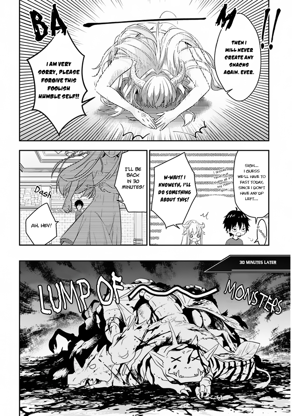 Halaman dari Maou ni Natta node, Dungeon Tsukutte Jingai Musume to Honobono Suru Chapter 4.1