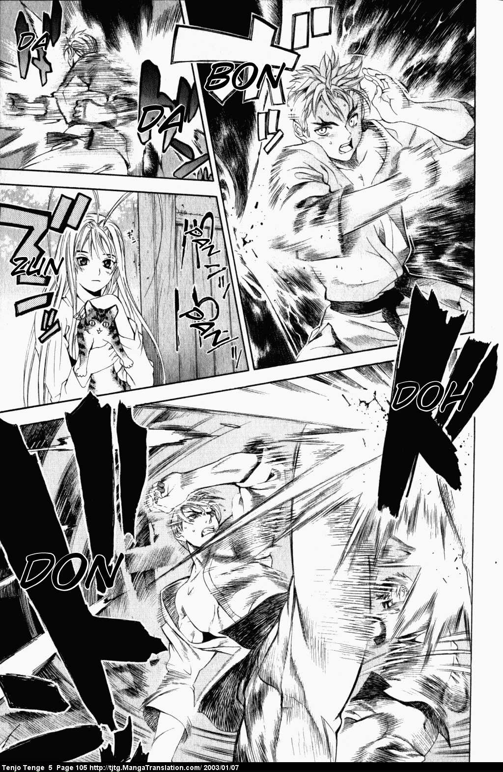 Halaman dari Tenjou Tenge Chapter 30