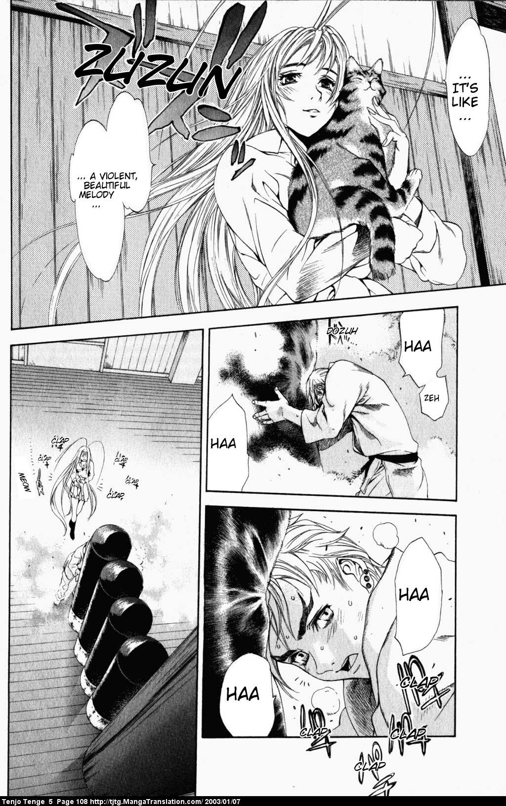 Halaman dari Tenjou Tenge Chapter 30