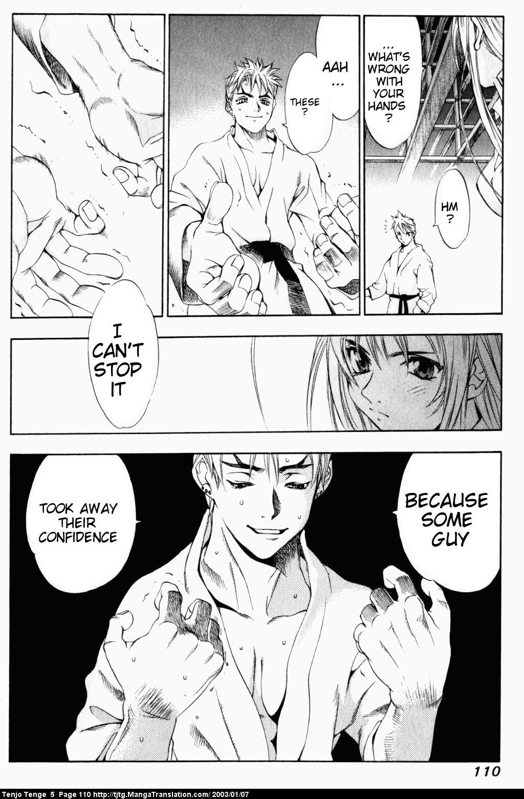 Halaman dari Tenjou Tenge Chapter 30