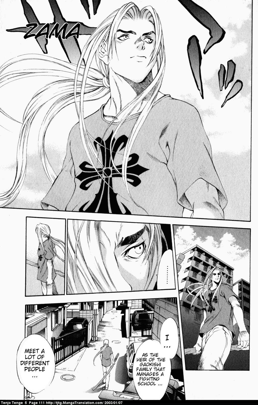 Halaman dari Tenjou Tenge Chapter 30