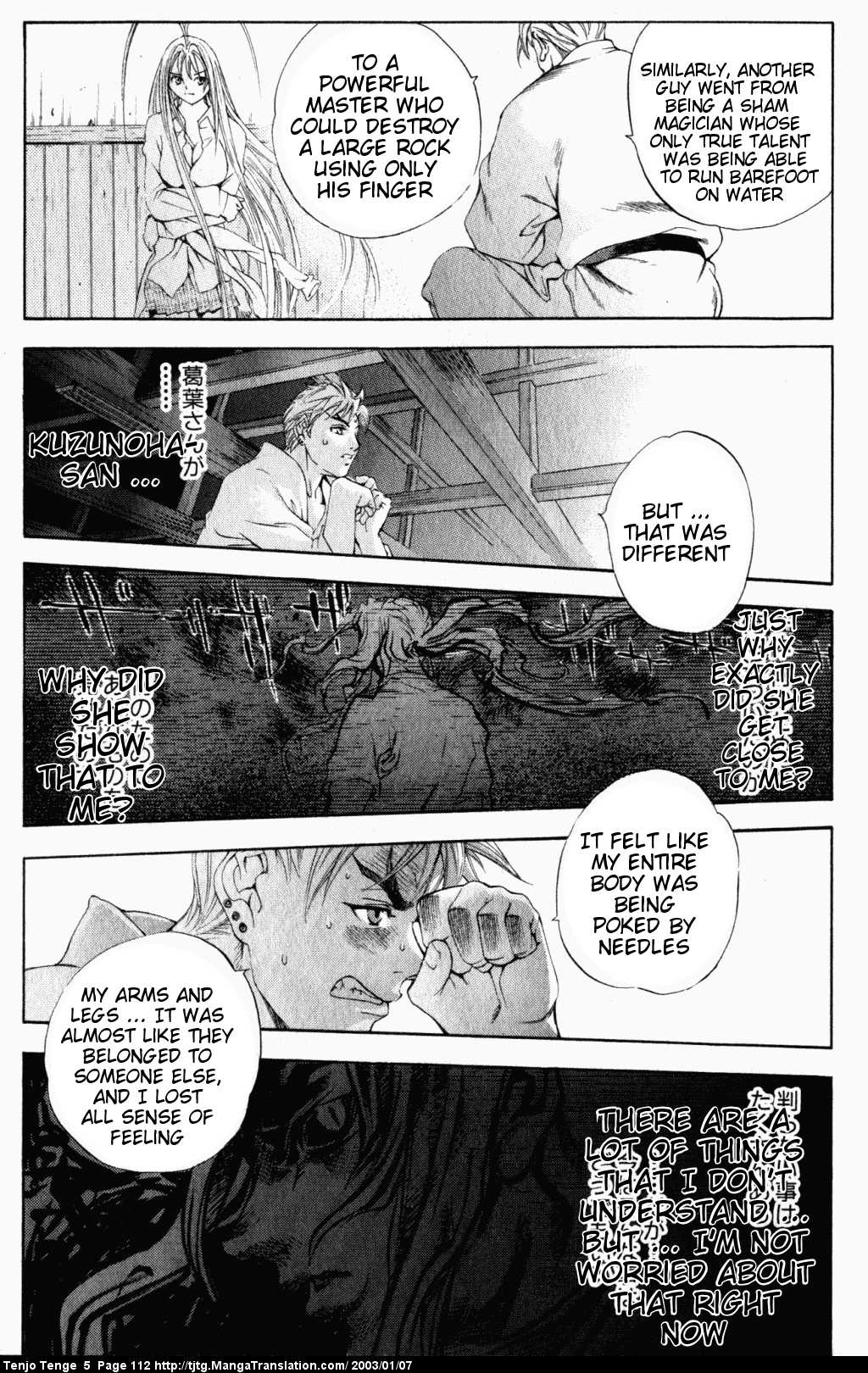 Halaman dari Tenjou Tenge Chapter 30
