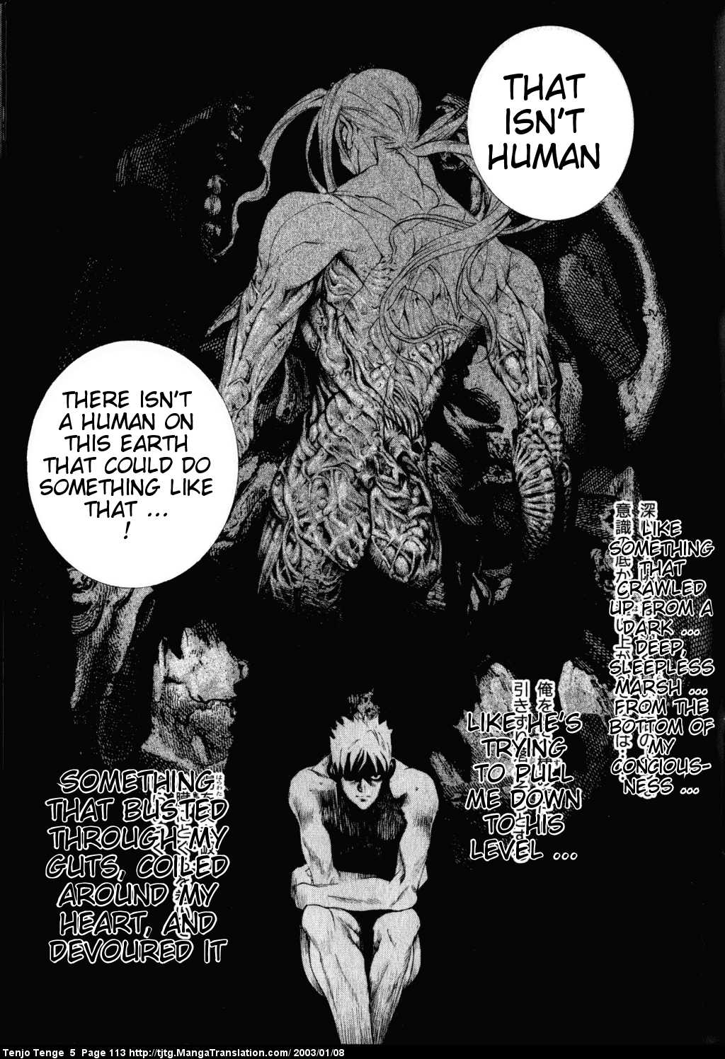Halaman dari Tenjou Tenge Chapter 30