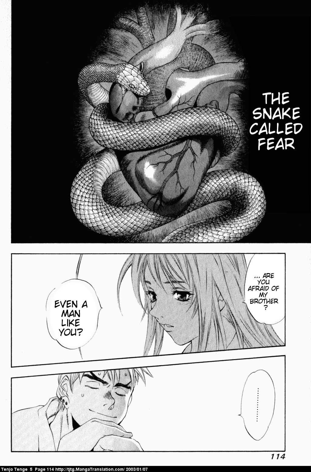 Halaman dari Tenjou Tenge Chapter 30