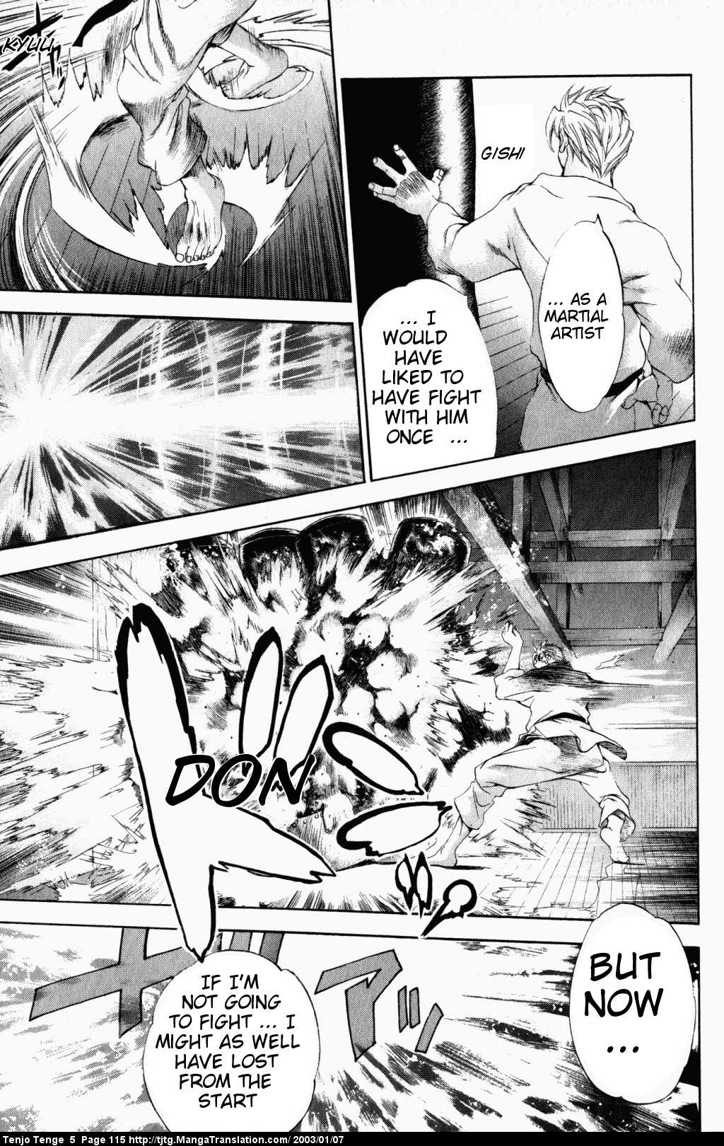 Halaman dari Tenjou Tenge Chapter 30