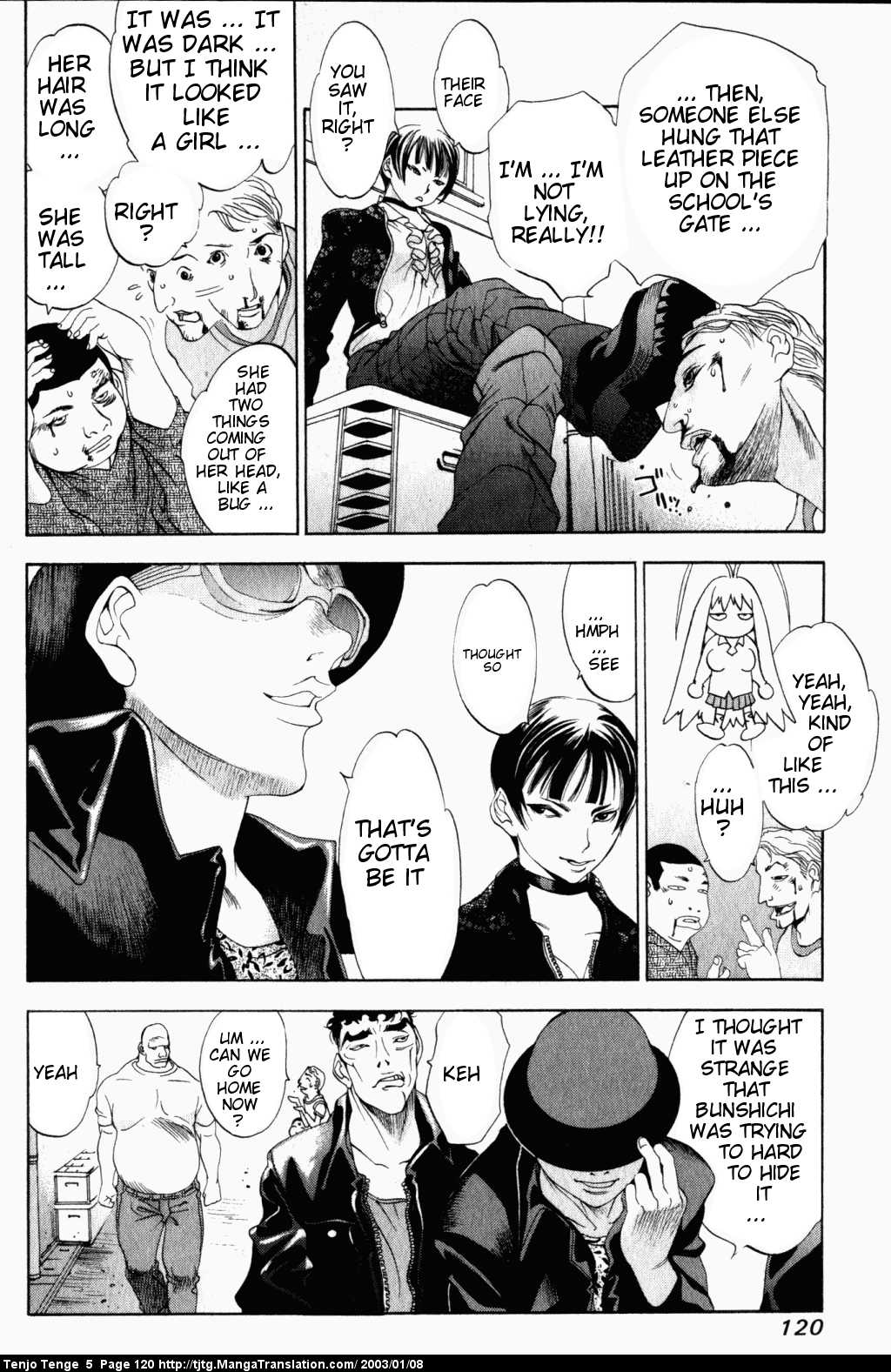 Halaman dari Tenjou Tenge Chapter 30