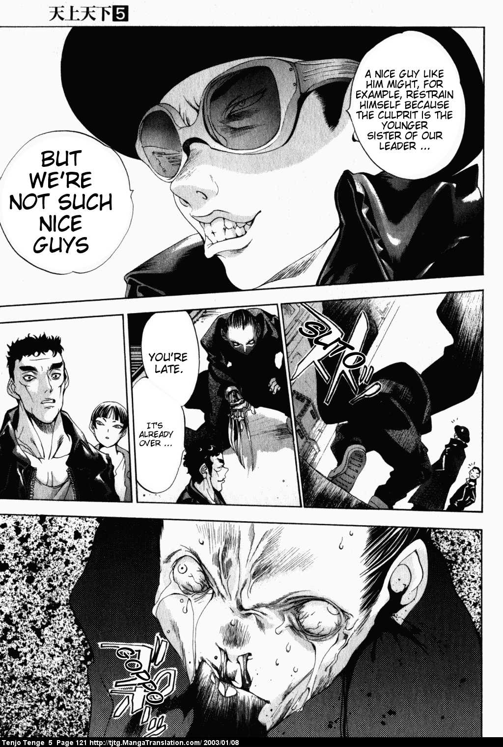 Halaman dari Tenjou Tenge Chapter 30