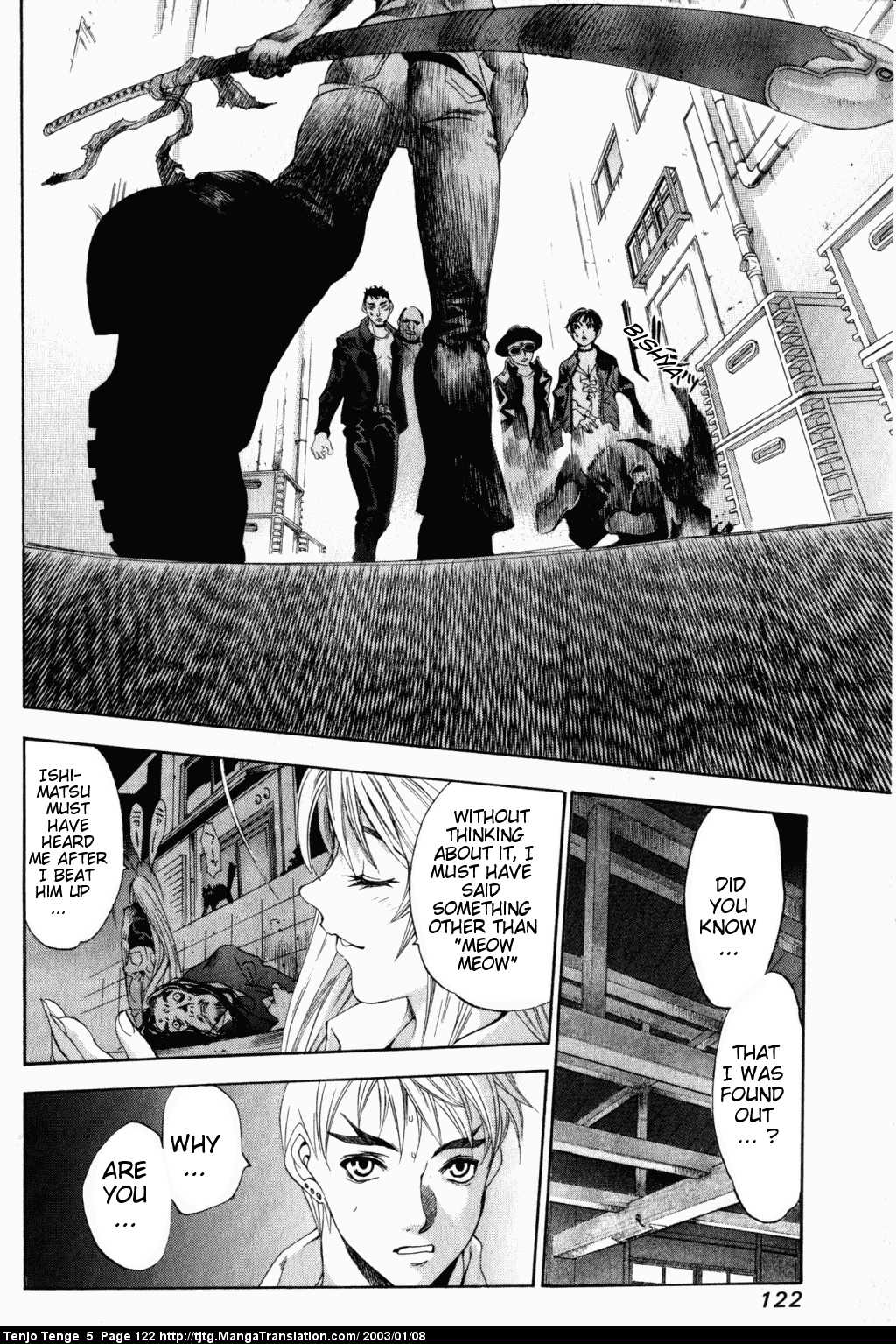 Halaman dari Tenjou Tenge Chapter 30