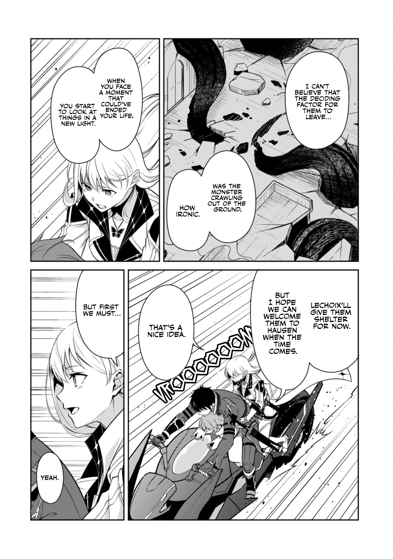 Halaman dari Boushoku no Berserk ~Ore dake Level to Iu Gainen wo Toppa suru~ Chapter 66