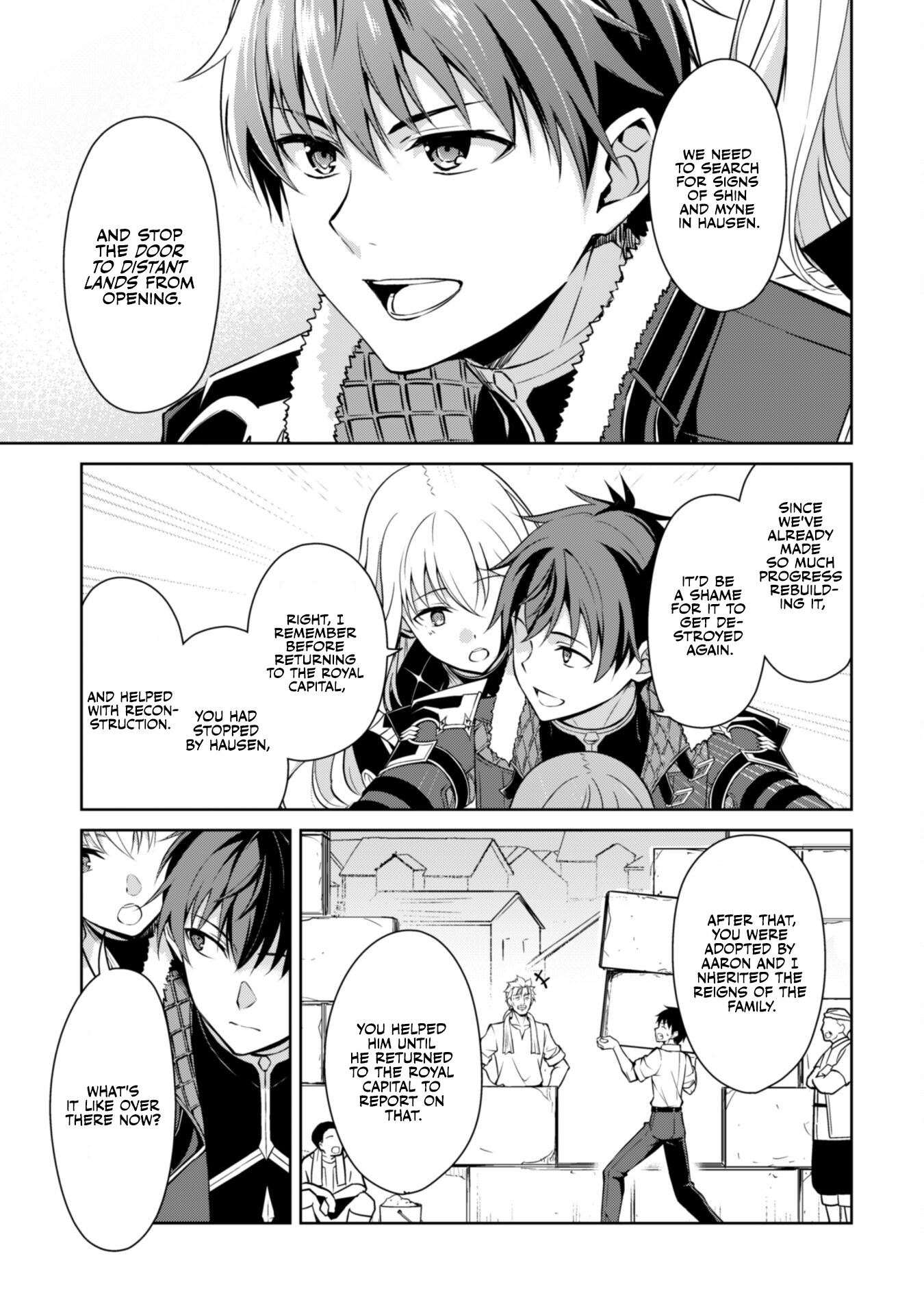 Halaman dari Boushoku no Berserk ~Ore dake Level to Iu Gainen wo Toppa suru~ Chapter 66