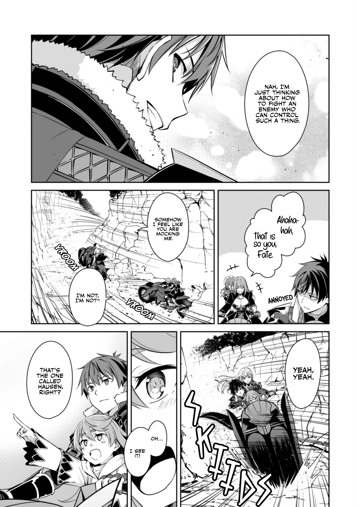 Halaman dari Boushoku no Berserk ~Ore dake Level to Iu Gainen wo Toppa suru~ Chapter 66