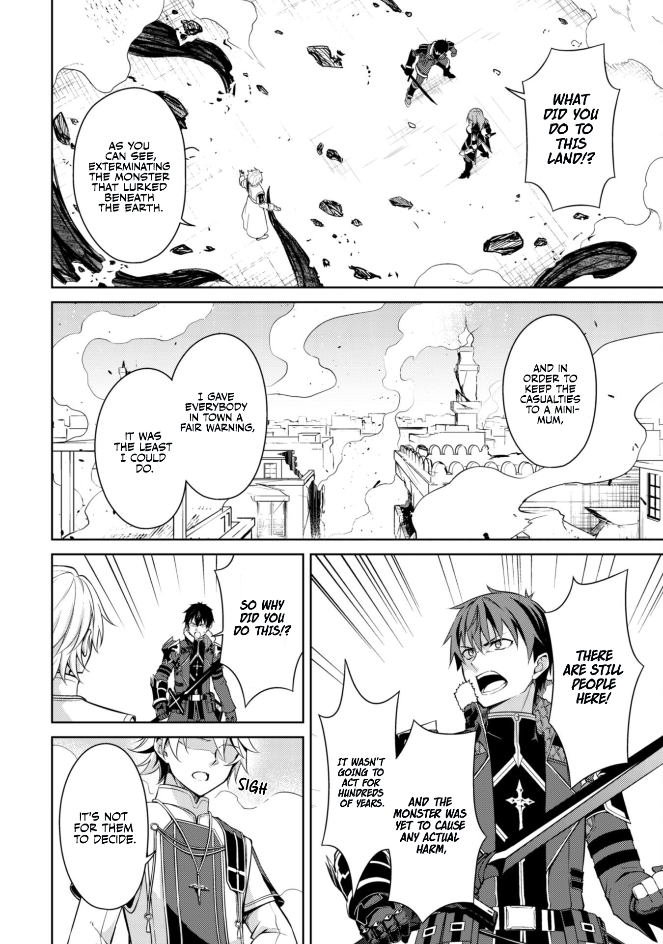 Halaman dari Boushoku no Berserk ~Ore dake Level to Iu Gainen wo Toppa suru~ Chapter 66