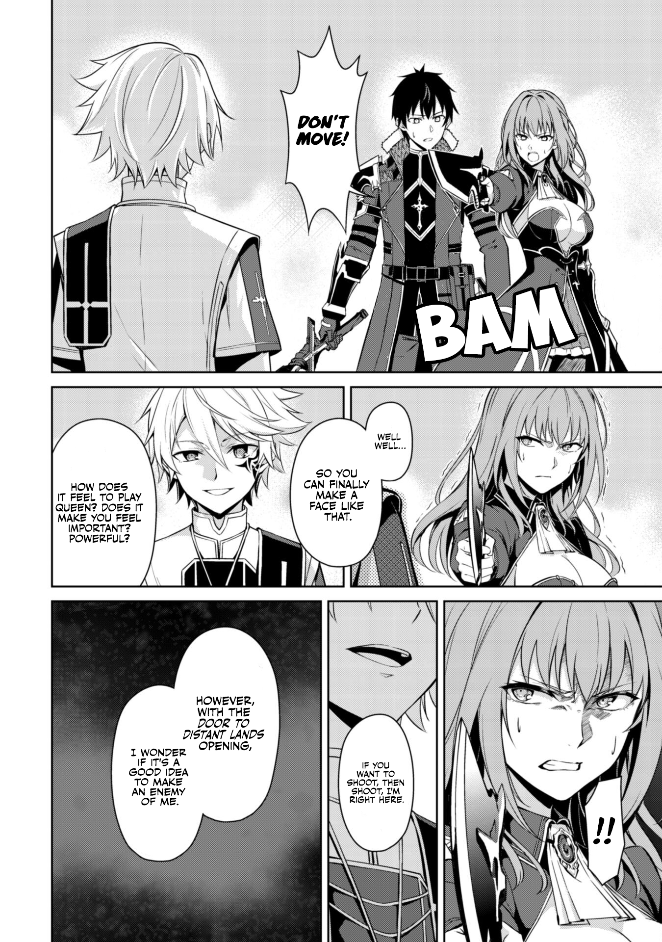 Halaman dari Boushoku no Berserk ~Ore dake Level to Iu Gainen wo Toppa suru~ Chapter 66