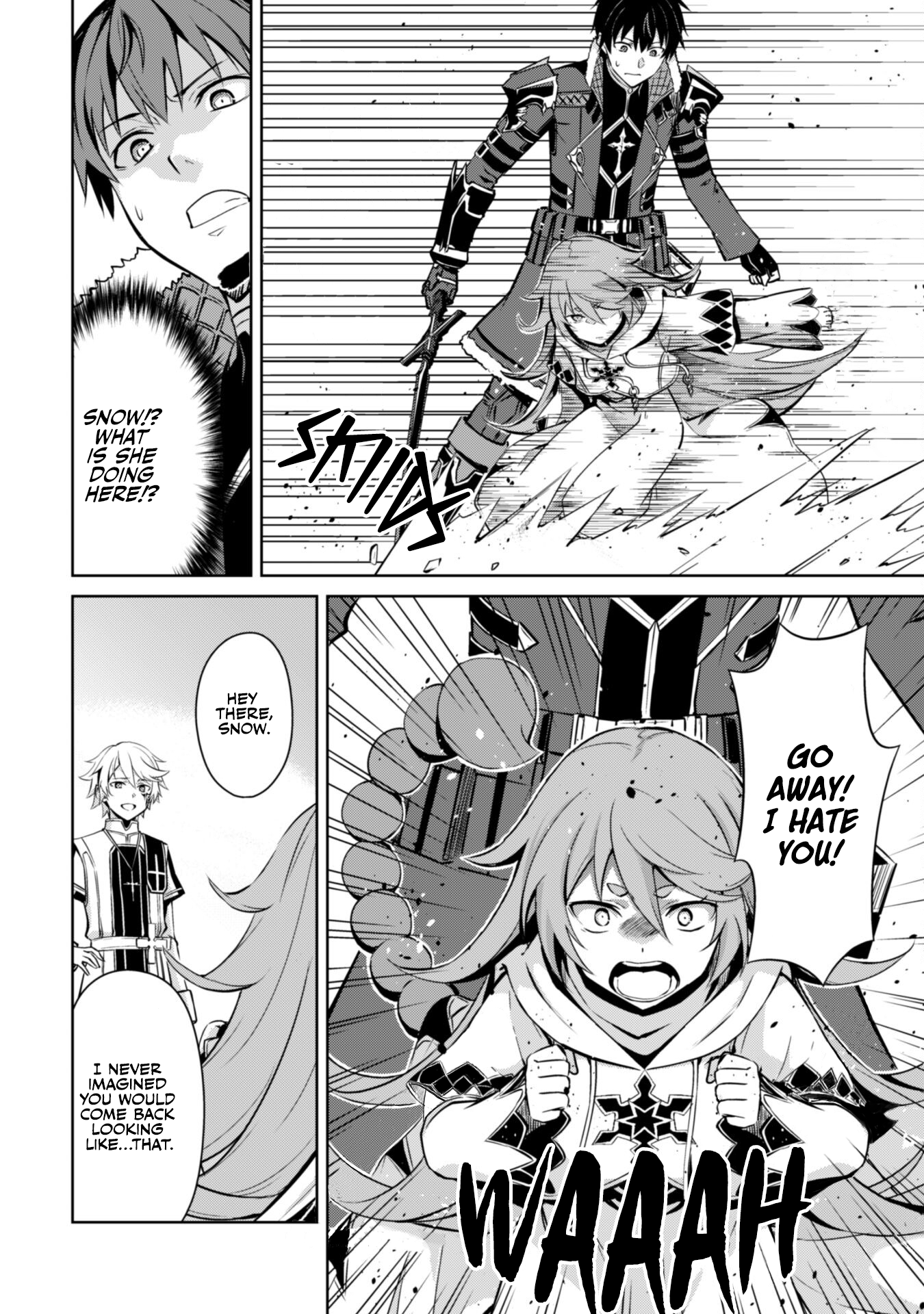 Halaman dari Boushoku no Berserk ~Ore dake Level to Iu Gainen wo Toppa suru~ Chapter 66