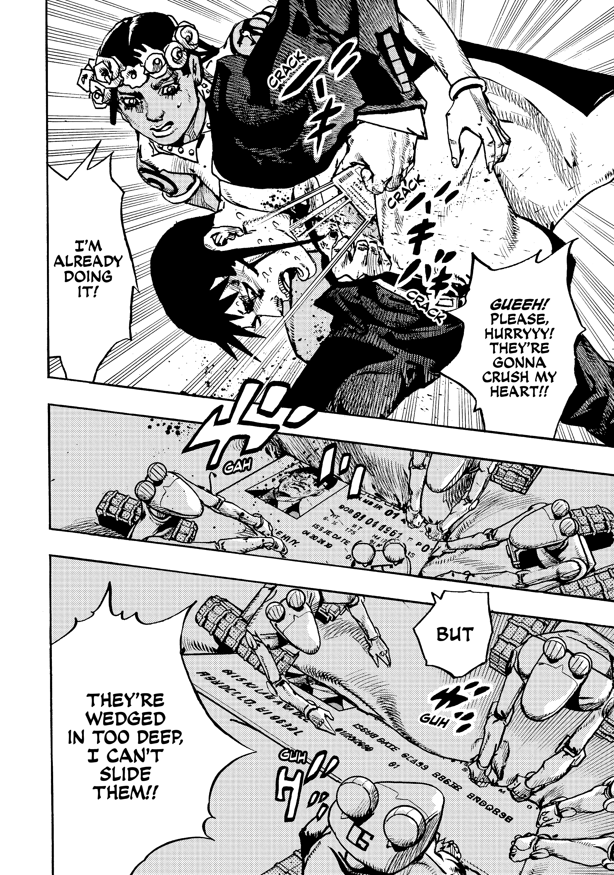 Halaman dari JoJo's Bizarre Adventure, Part 9:  The JOJOLands Chapter 29