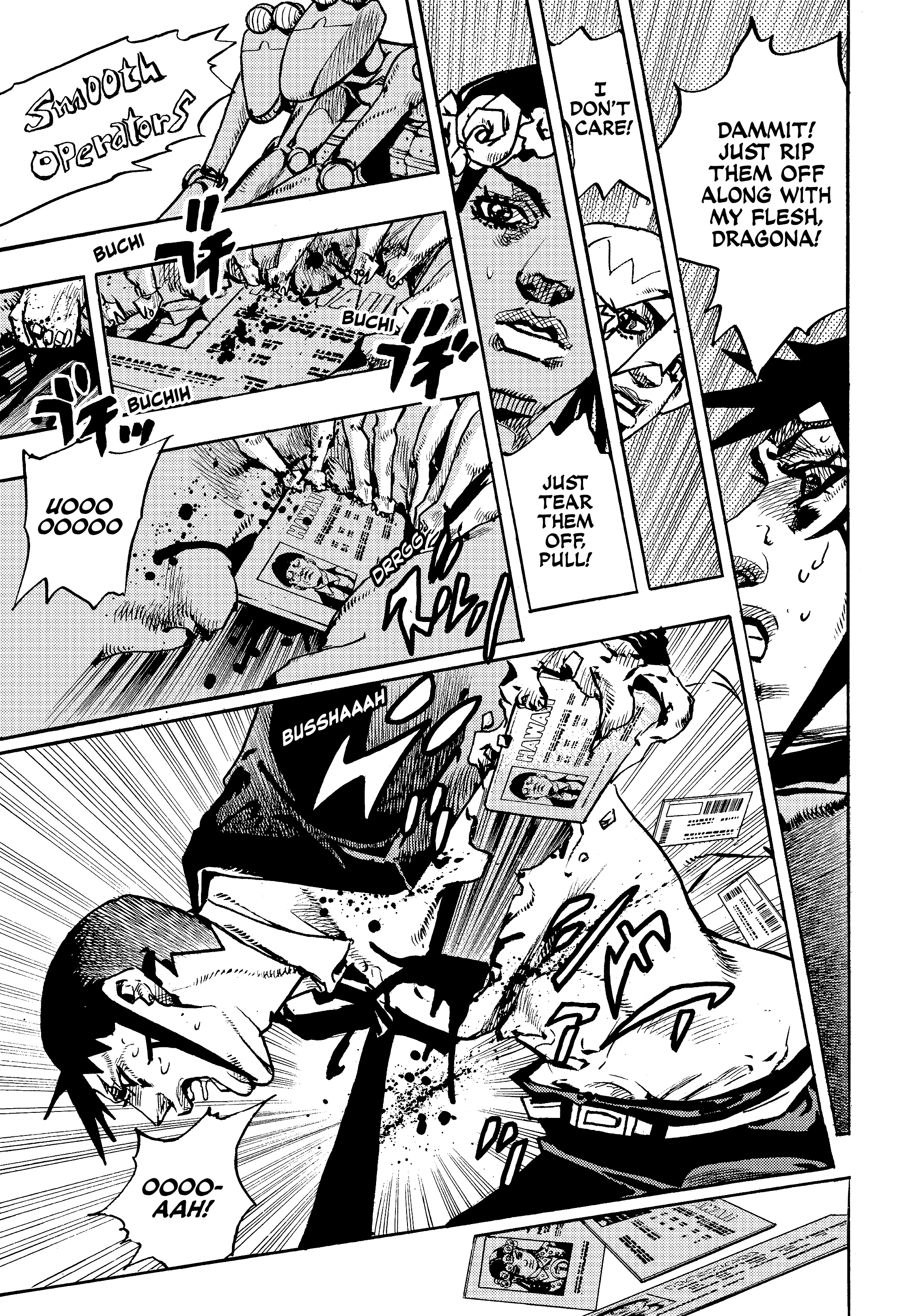 Halaman dari JoJo's Bizarre Adventure, Part 9:  The JOJOLands Chapter 29