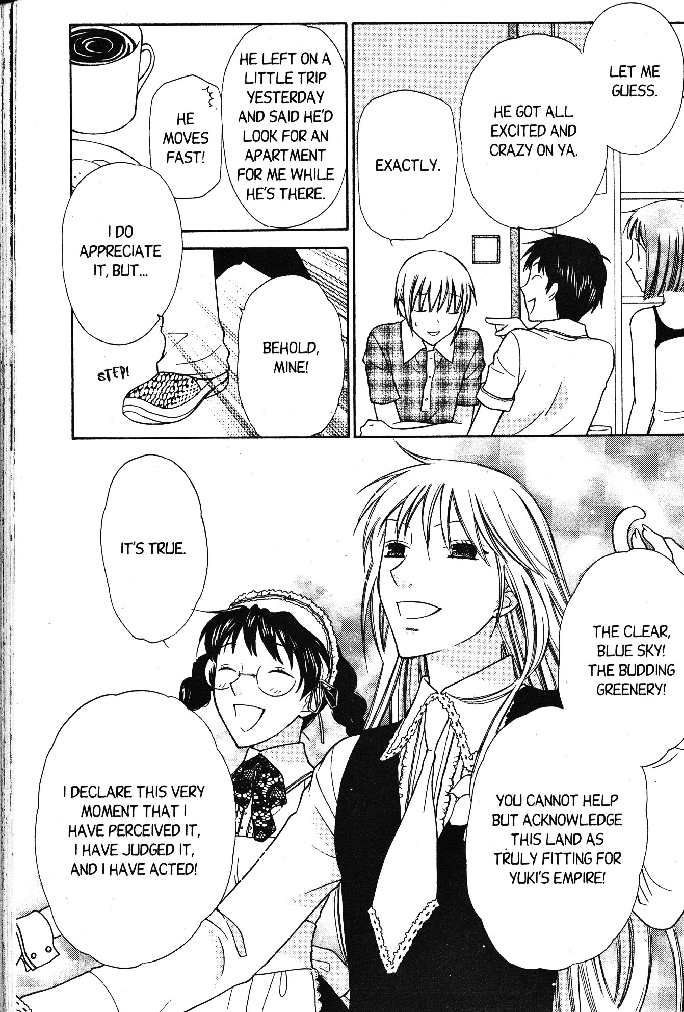 Halaman dari Fruits Basket Chapter 134