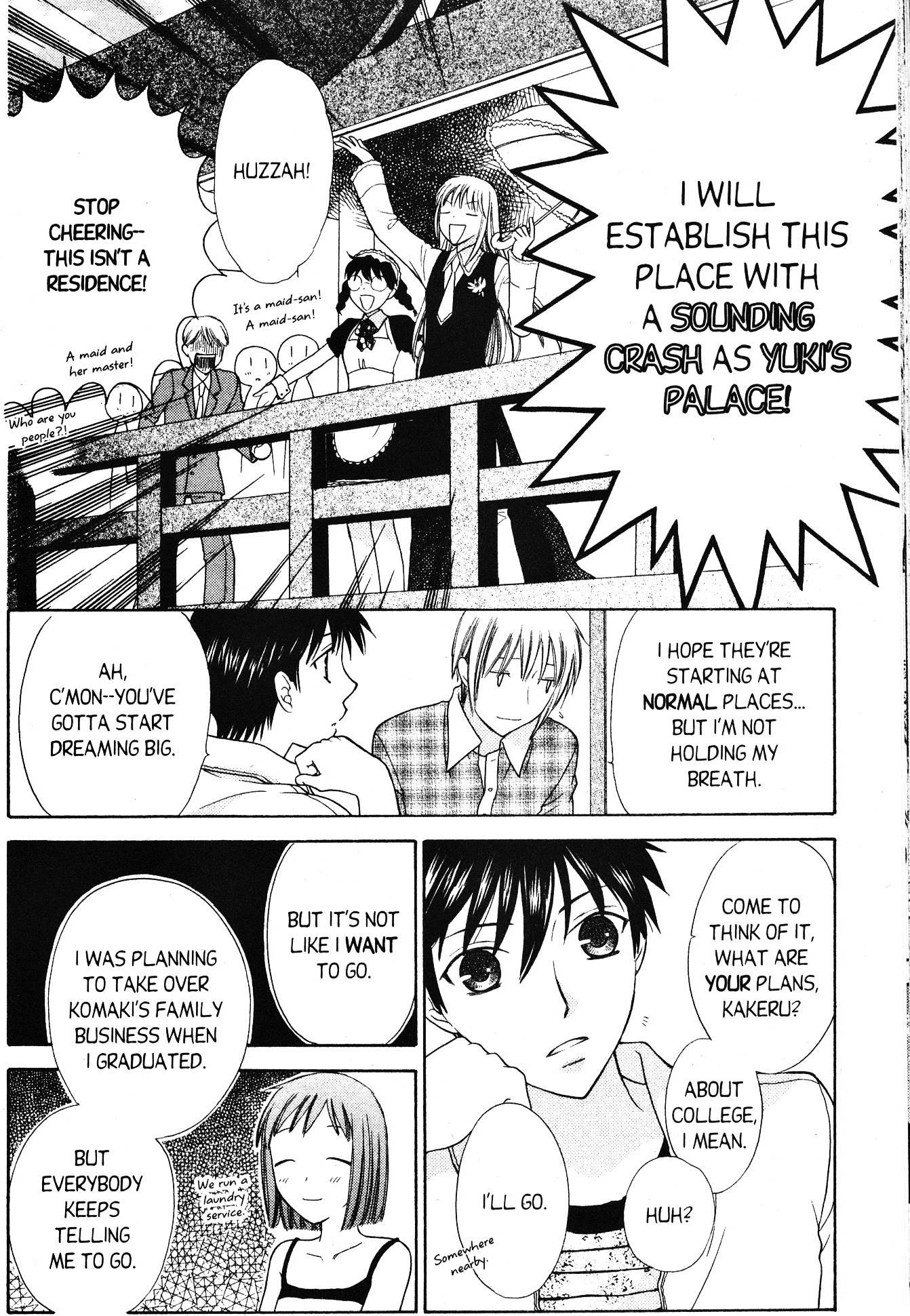 Halaman dari Fruits Basket Chapter 134