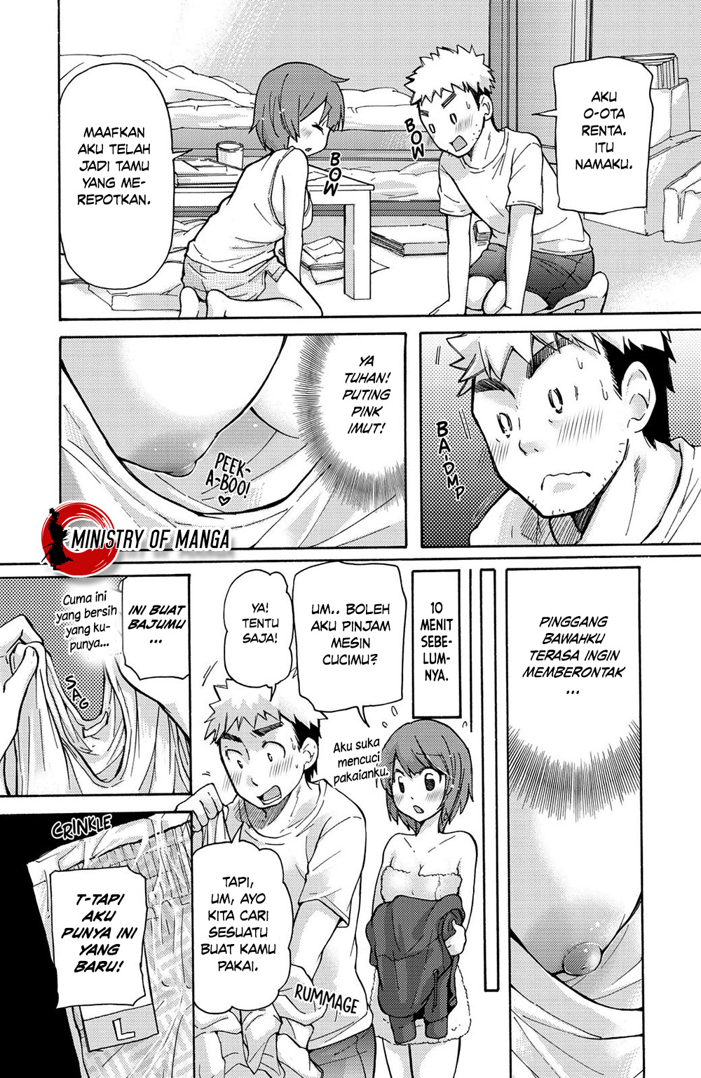 Saki-chan wa Konya mo Pekopeko Chapter 2 - halaman 3
