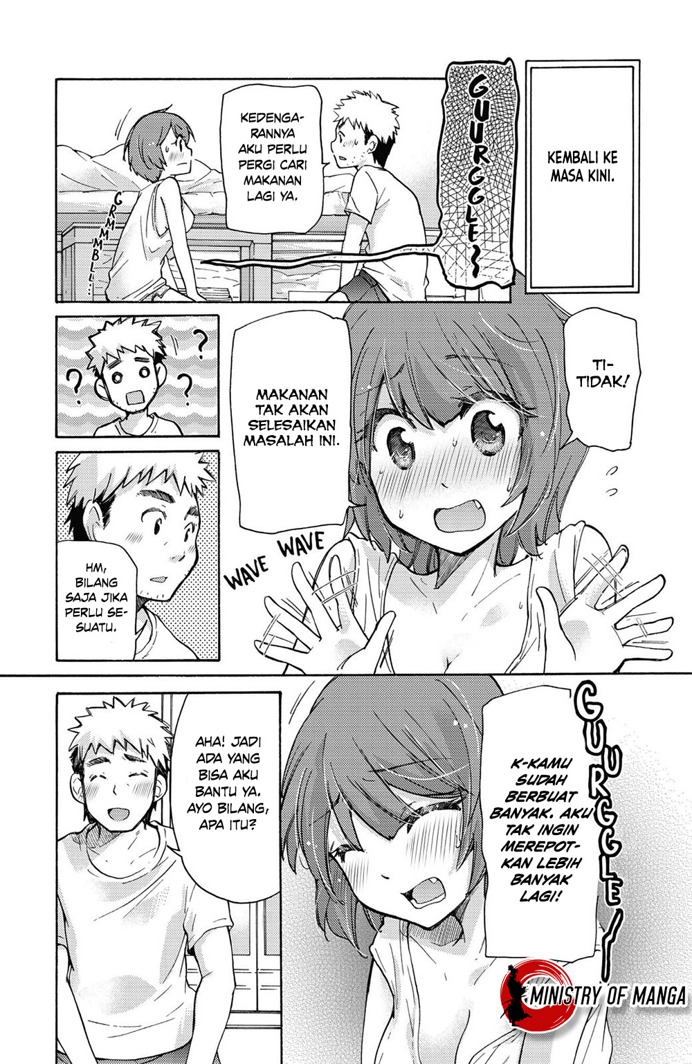 Saki-chan wa Konya mo Pekopeko Chapter 2 - halaman 5