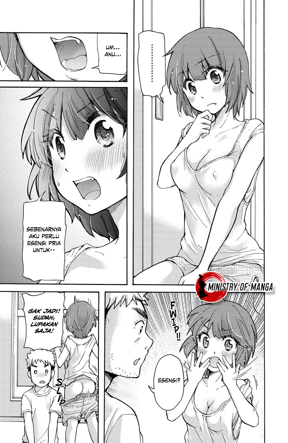 Saki-chan wa Konya mo Pekopeko Chapter 2 - halaman 6