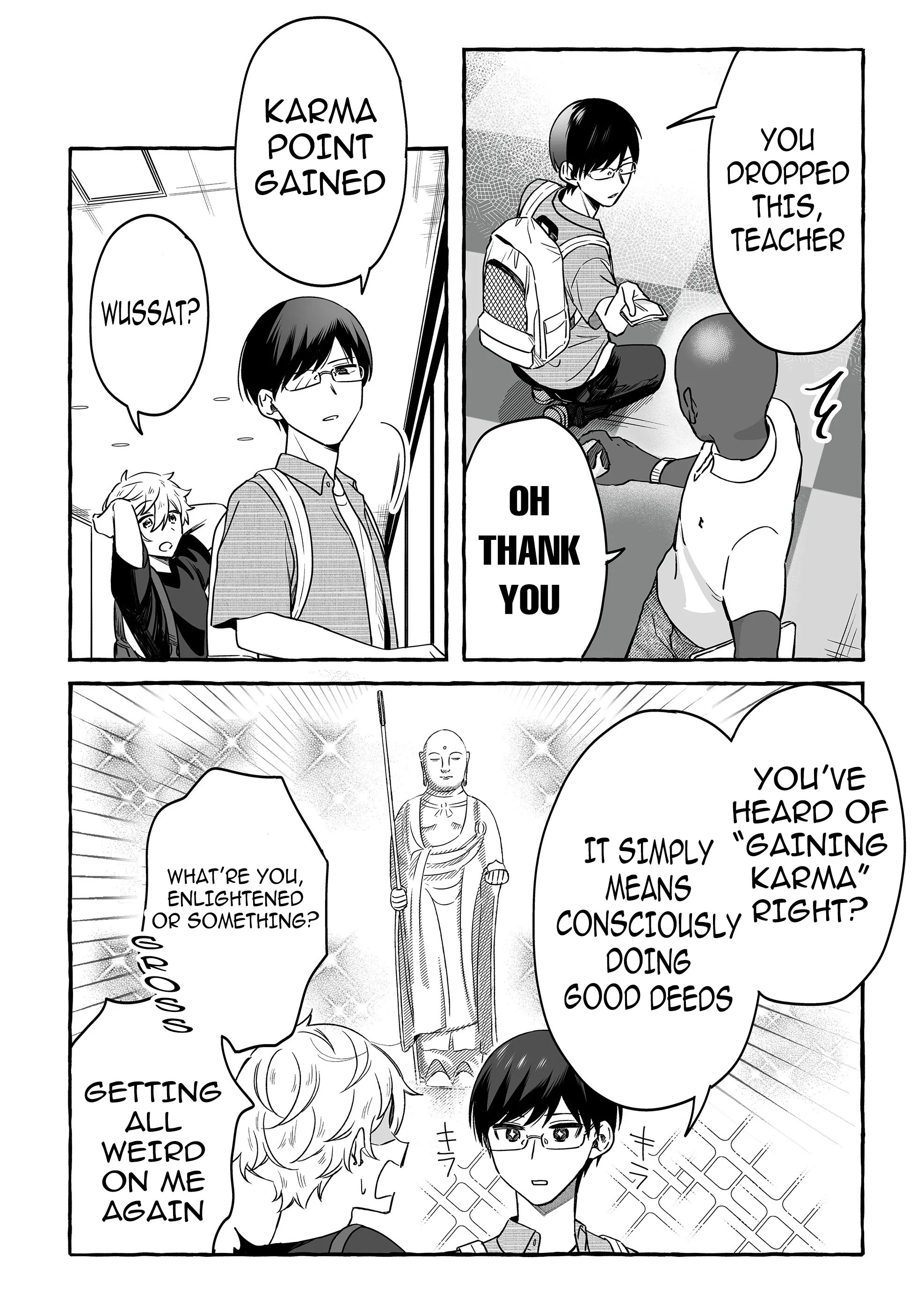 Halaman dari Damedol to Sekai ni Hitori Dake no Fan Chapter 22