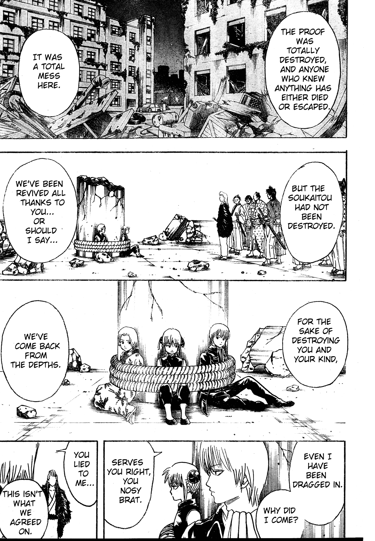 Halaman dari Gintama Chapter 271