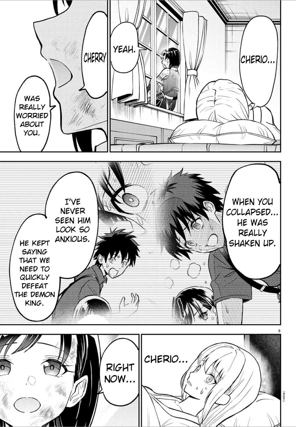 Cherry Yuusha to "Sei" Naru Tsurugi Chapter 25 Page 9