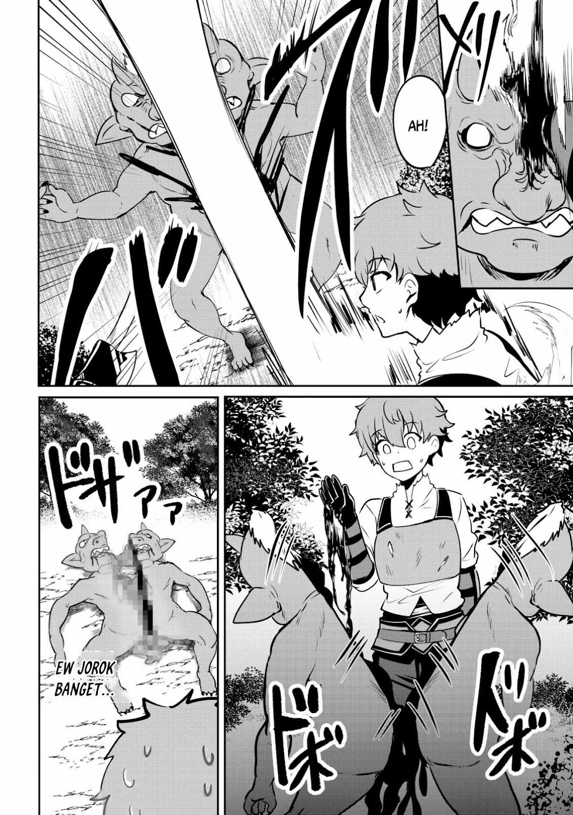 Doredake Doryoku shitemo Mannen Level 0 no Ore wa Tsuihou sareta: Kami no Teki to Yobareta Shounen wa, Shachiku Megami to Deatte Saikyou no Chikara wo Te ni Ireru Chapter 4 - halaman 24