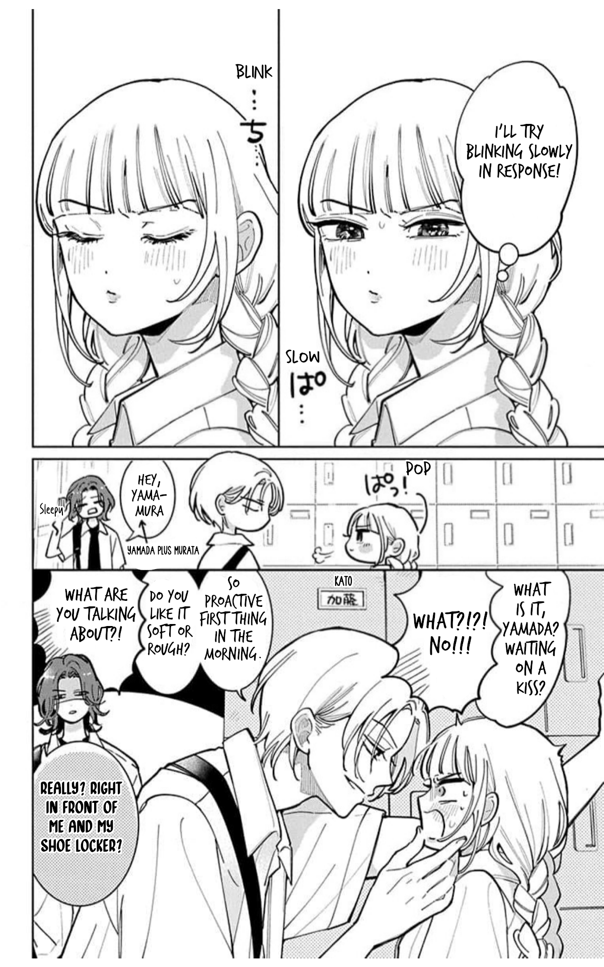 Halaman dari Yamada no Gakkyuu Nisshi Chapter 9.5