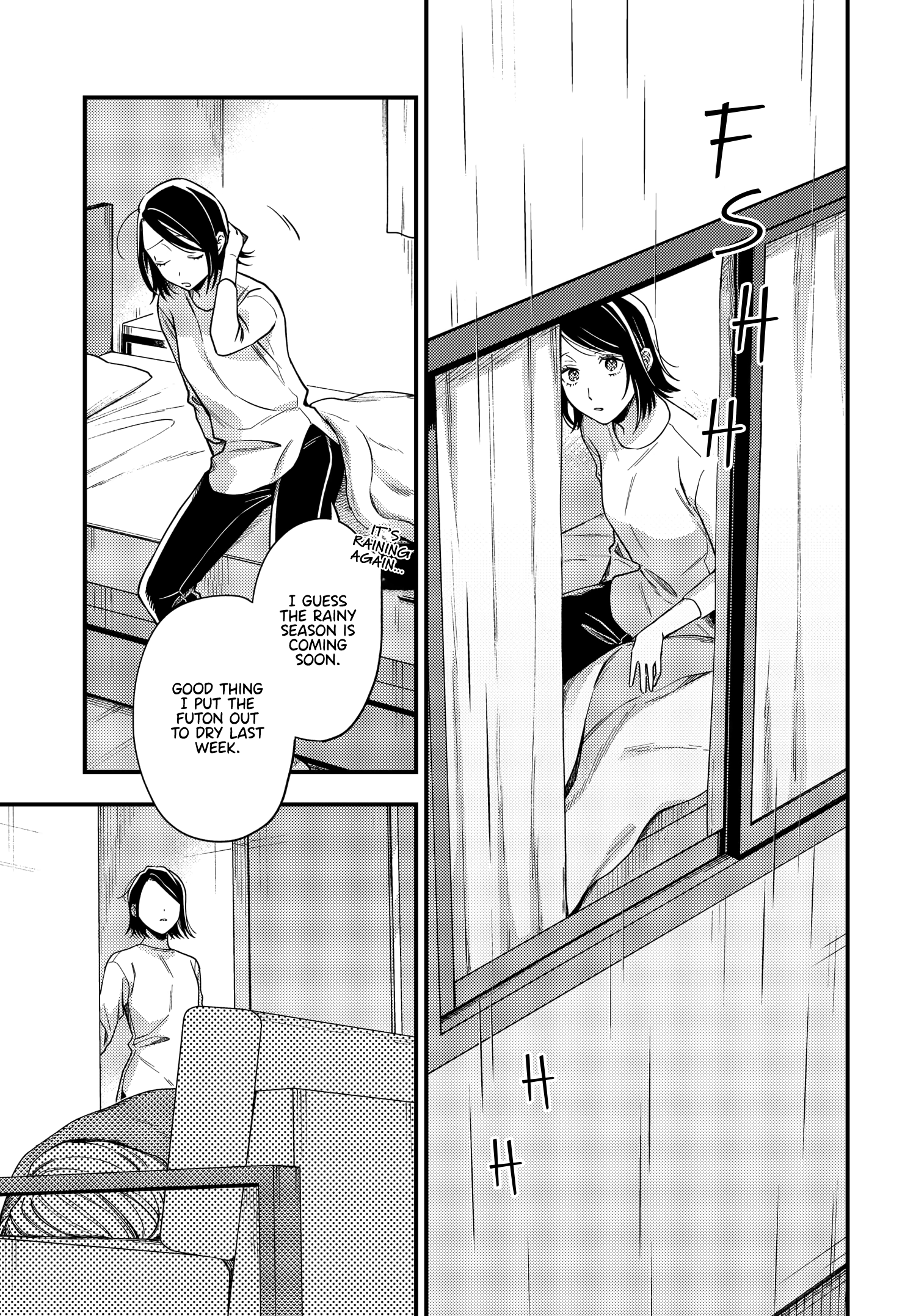 Halaman dari Maitsuki Niwa-tsuki Ooya-tsuki Chapter 8
