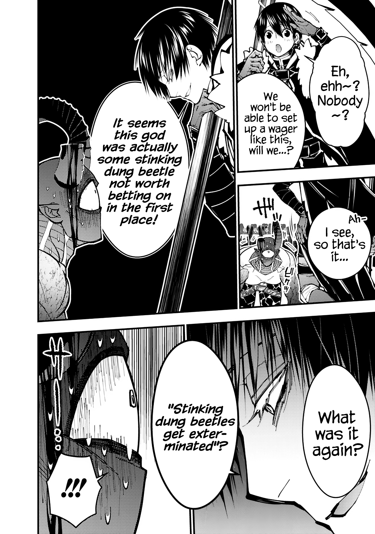Halaman dari Fukushuu o Koinegau Saikyou Yuusha wa, Yami no Chikara de Senmetsu Musou Suru Chapter 79