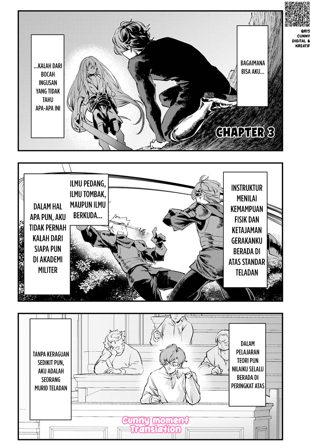 Shura Youjo no Eiyuutan: Hanpamono to Iwareta Youhei, Youjo ni Tensei shite Nariagaru Chapter 3 - halaman 3