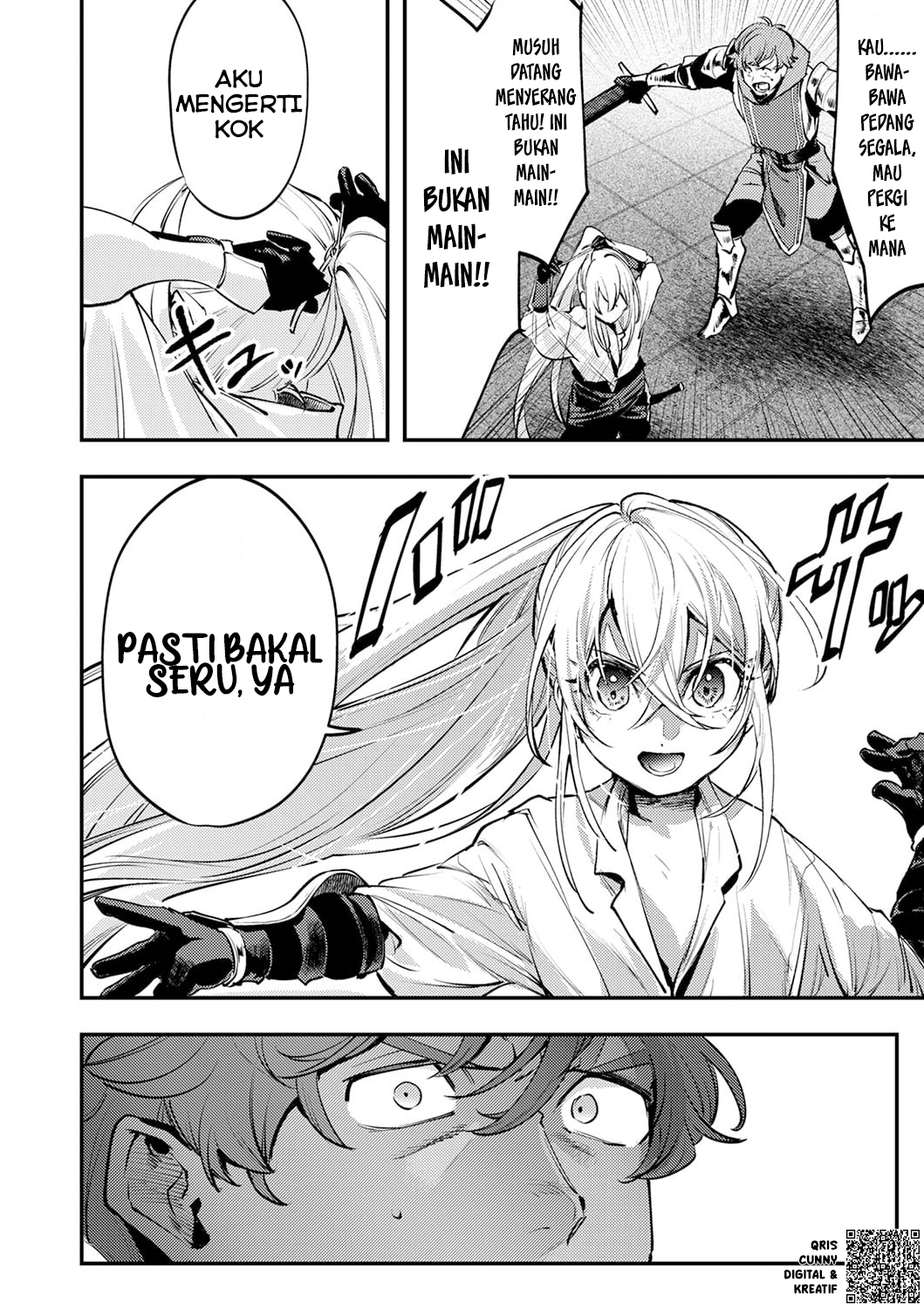Shura Youjo no Eiyuutan: Hanpamono to Iwareta Youhei, Youjo ni Tensei shite Nariagaru Chapter 3 - halaman 32
