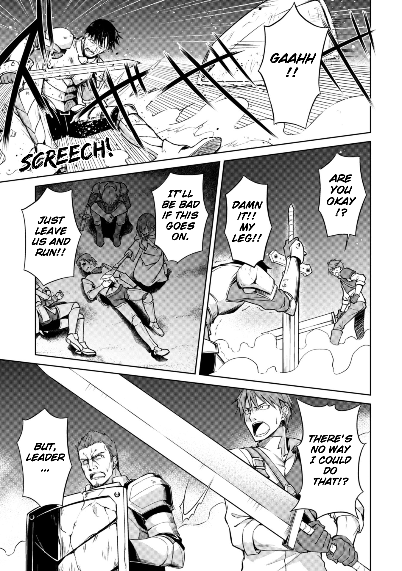 Halaman dari Boushoku no Berserk ~Ore dake Level to Iu Gainen wo Toppa suru~ Chapter 15
