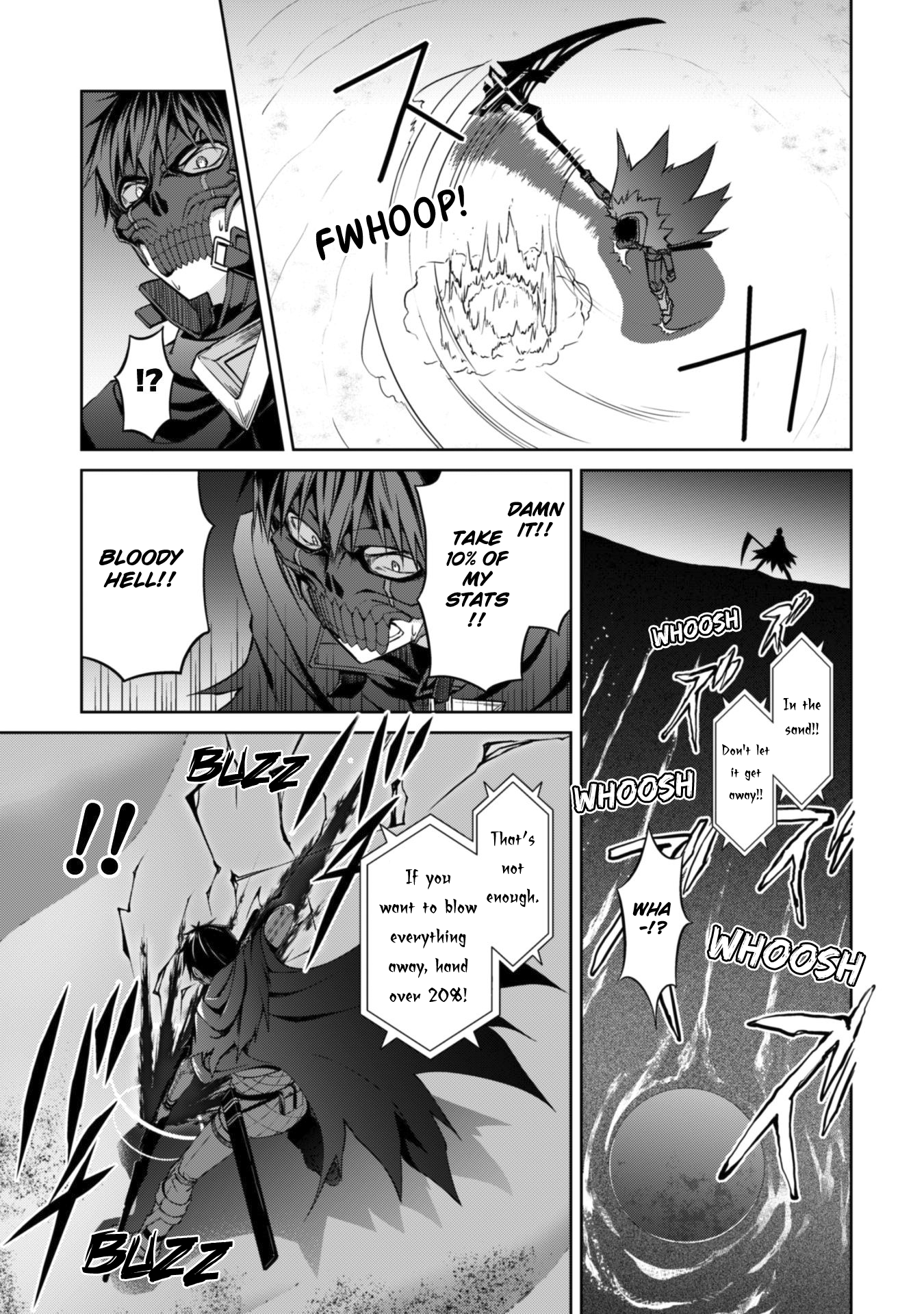 Halaman dari Boushoku no Berserk ~Ore dake Level to Iu Gainen wo Toppa suru~ Chapter 15