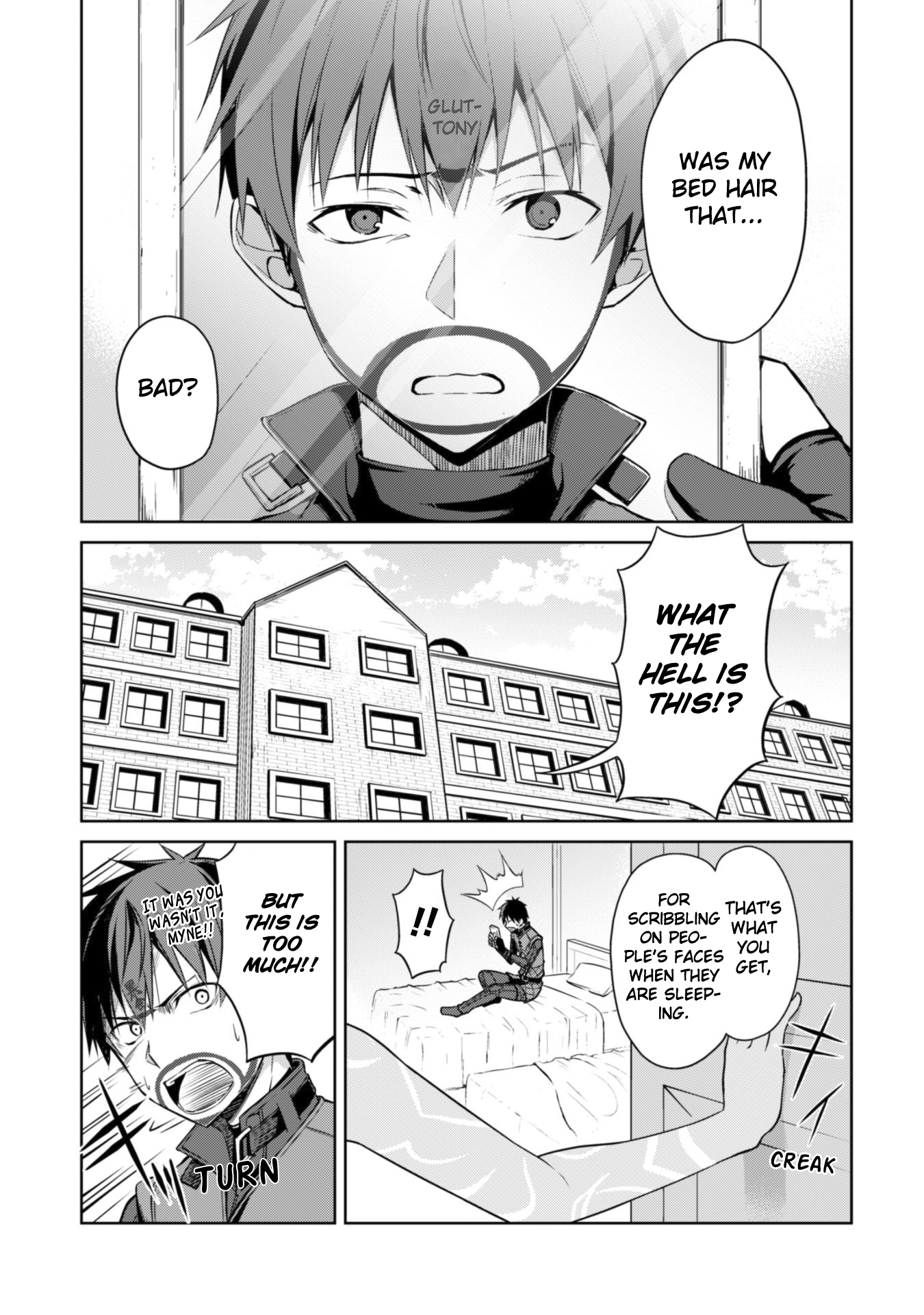 Halaman dari Boushoku no Berserk ~Ore dake Level to Iu Gainen wo Toppa suru~ Chapter 15