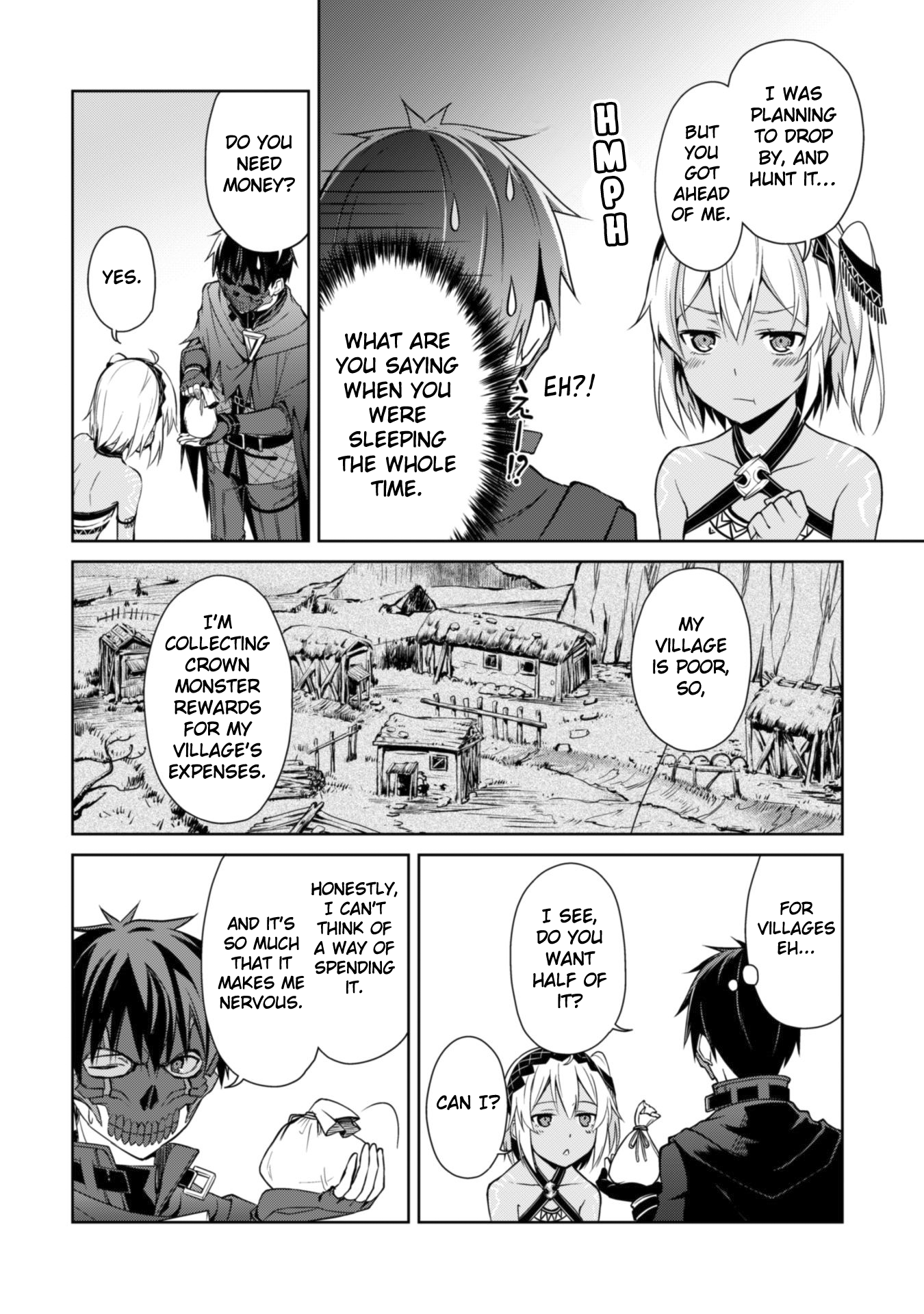 Halaman dari Boushoku no Berserk ~Ore dake Level to Iu Gainen wo Toppa suru~ Chapter 15