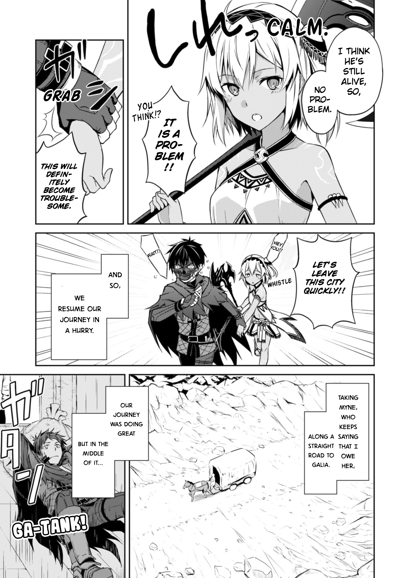 Halaman dari Boushoku no Berserk ~Ore dake Level to Iu Gainen wo Toppa suru~ Chapter 15