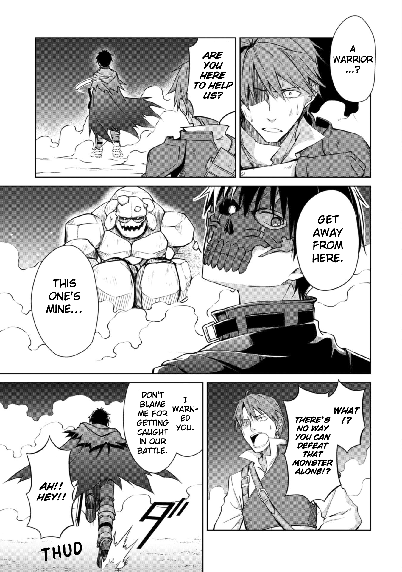 Halaman dari Boushoku no Berserk ~Ore dake Level to Iu Gainen wo Toppa suru~ Chapter 15