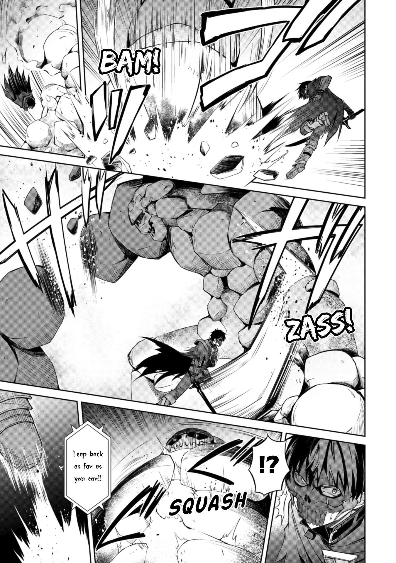 Halaman dari Boushoku no Berserk ~Ore dake Level to Iu Gainen wo Toppa suru~ Chapter 15