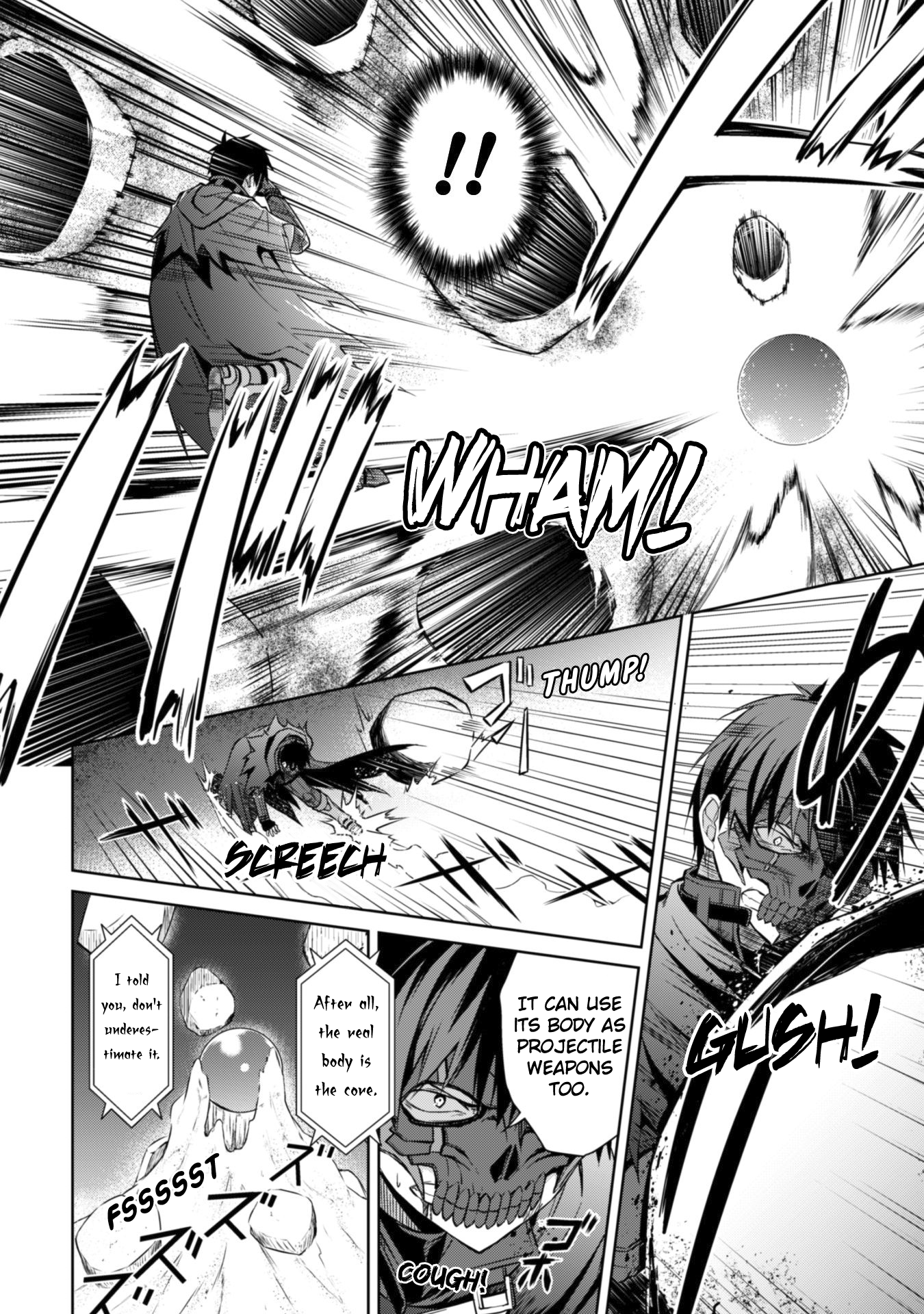 Halaman dari Boushoku no Berserk ~Ore dake Level to Iu Gainen wo Toppa suru~ Chapter 15