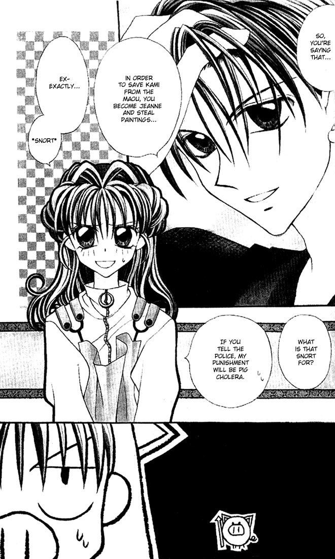 Halaman dari Kamikaze Kaitou Jeanne Chapter 14