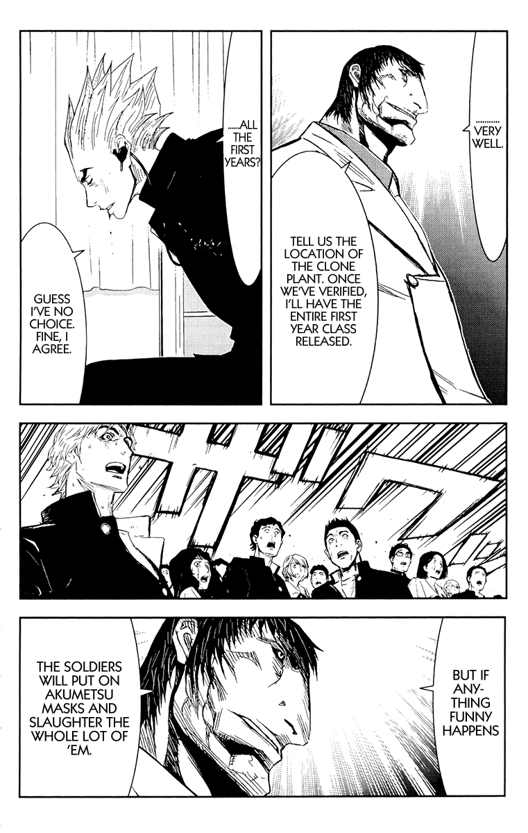 Halaman dari Akumetsu Chapter 154